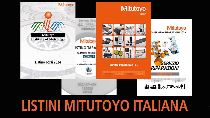Listini Mitutoyo Italiana